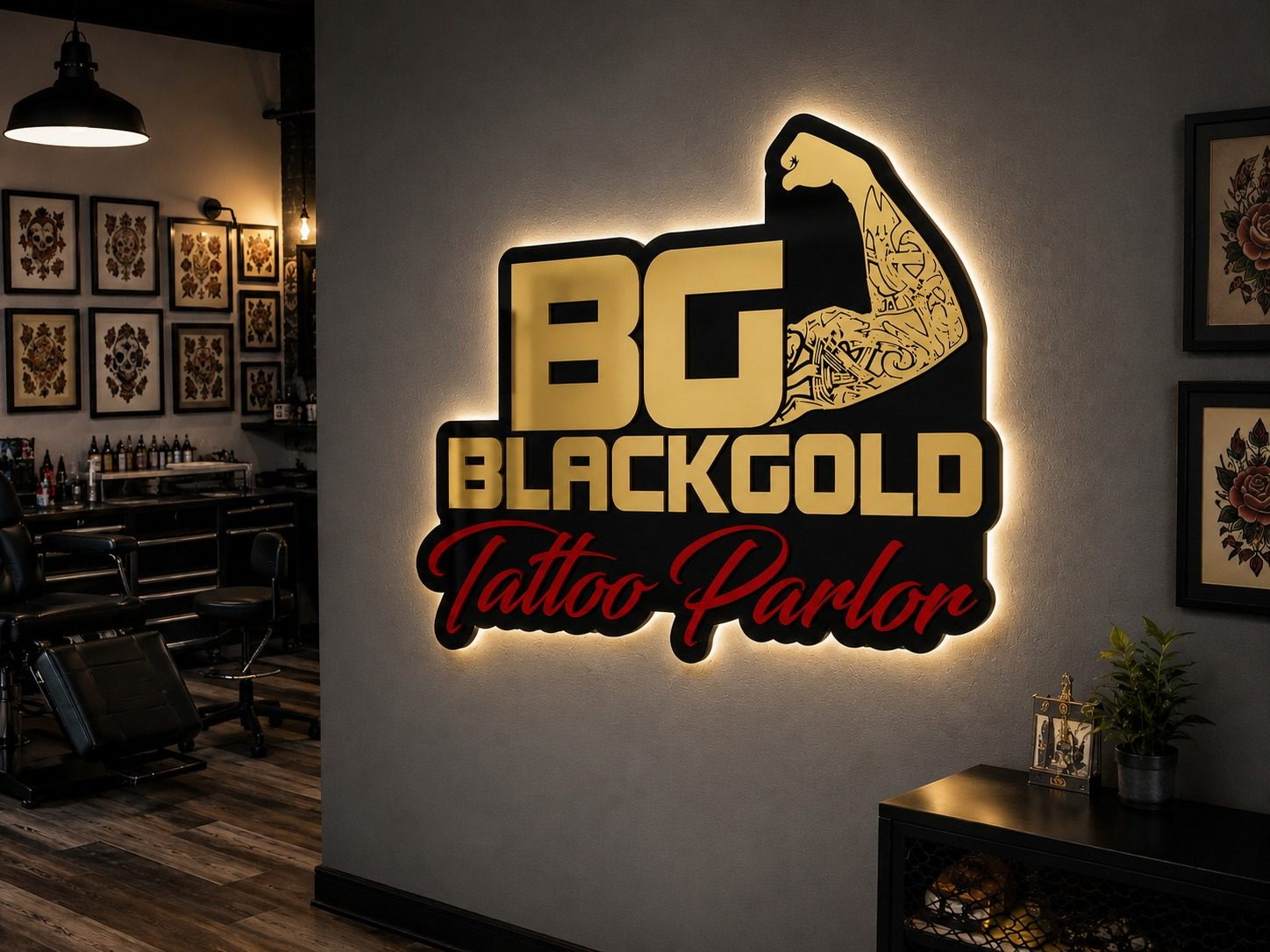Black Gold Tattoo Parlor and Piercing